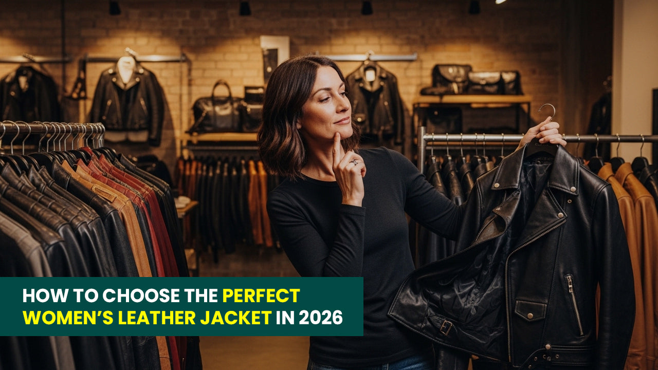 How to Choose the Perfect Women’s Leather Jacket in 2026