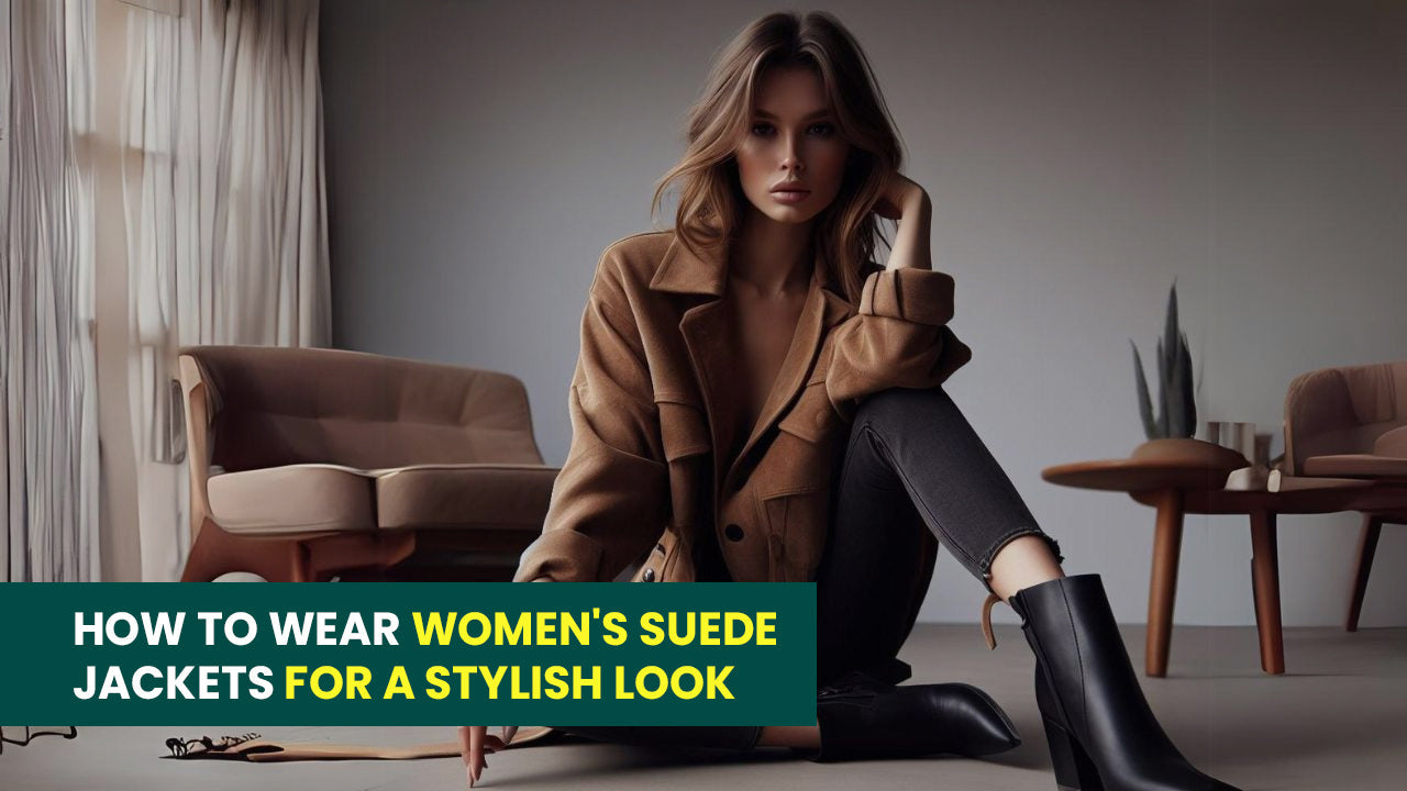 How to Wear Women's Suede Jackets for a Stylish Look