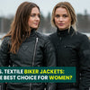 Leather vs. Textile Biker Jackets: What's the Best Choice for Women?