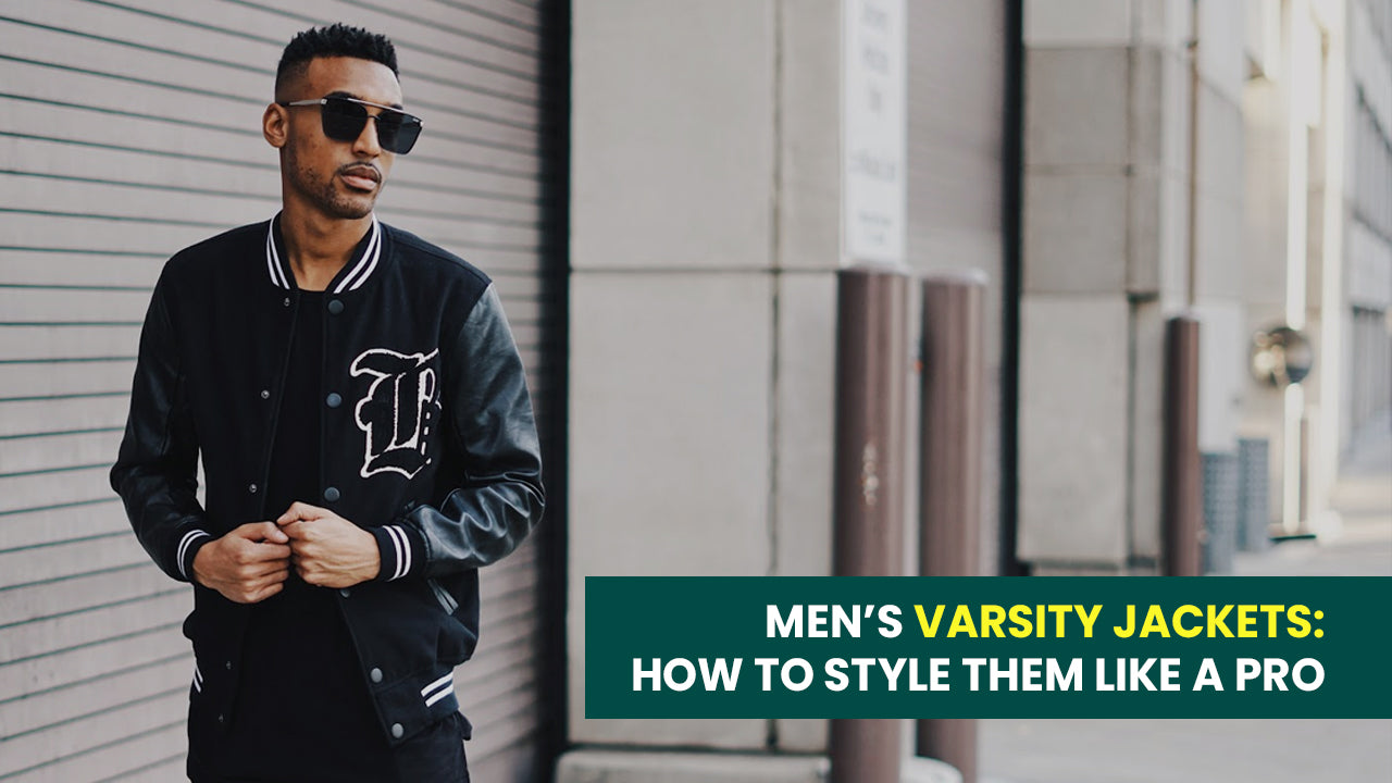 Men’s Varsity Jackets: How to Style Them Like a Pro